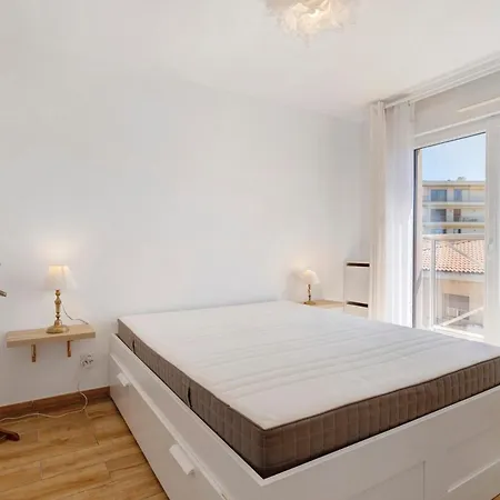 Apartamento Centre Juan Les Pins 2p Pkg Elfira *