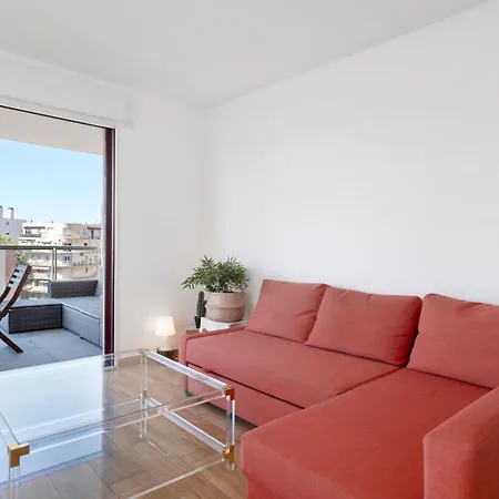 Appartement Centre Juan Les Pins 2p Pkg Elfira